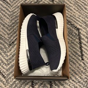 Grunland Navy Slip-On Sneakers with White Sole size 38